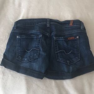 7 for all Mankind Jean Shorts